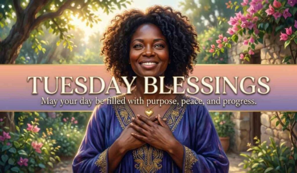 African American Tuesday Blessings Quotes & Images