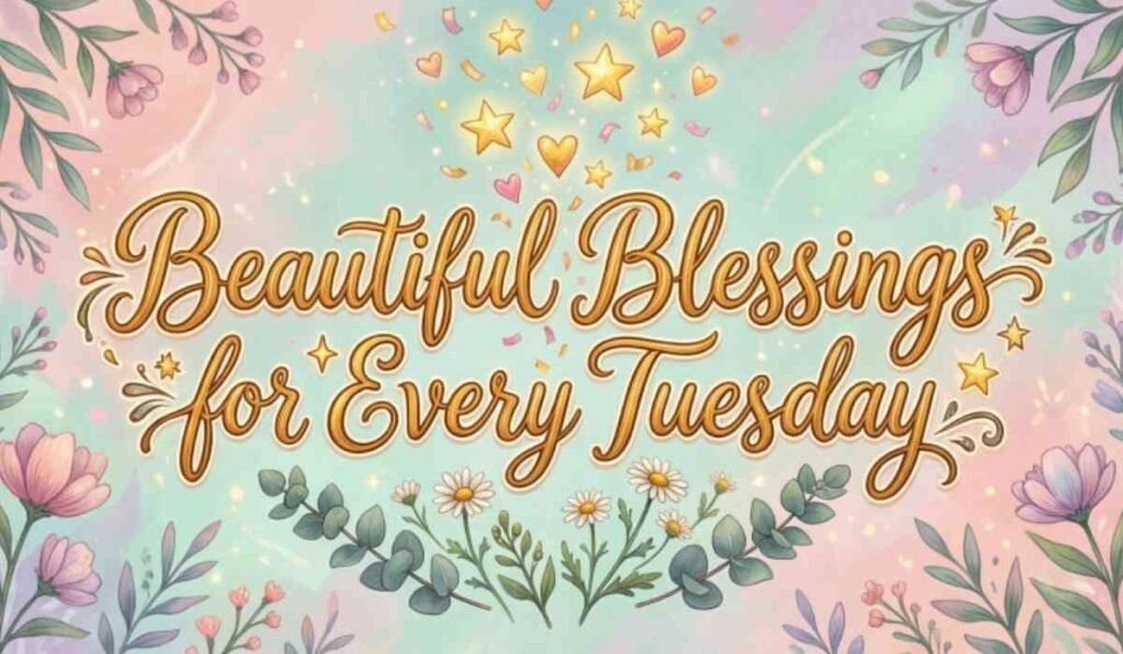 Beautiful Blessings for Every Tuesday