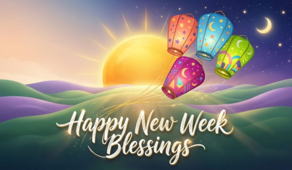 Happy New Week Blessings