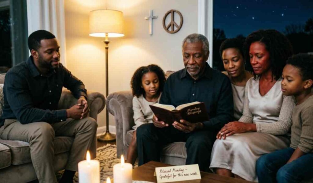 African American Evening Monday Blessings