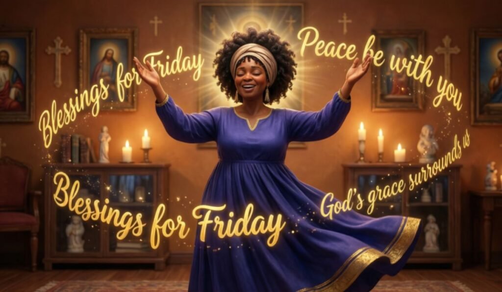 African American Spiritual Friday Blessings GIF