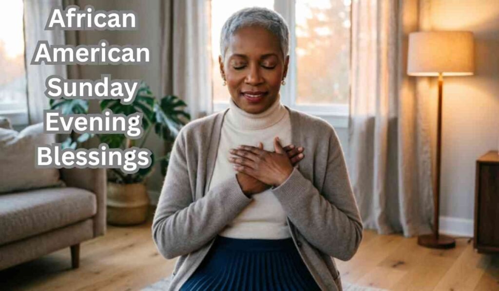 African American Sunday Evening Blessings
