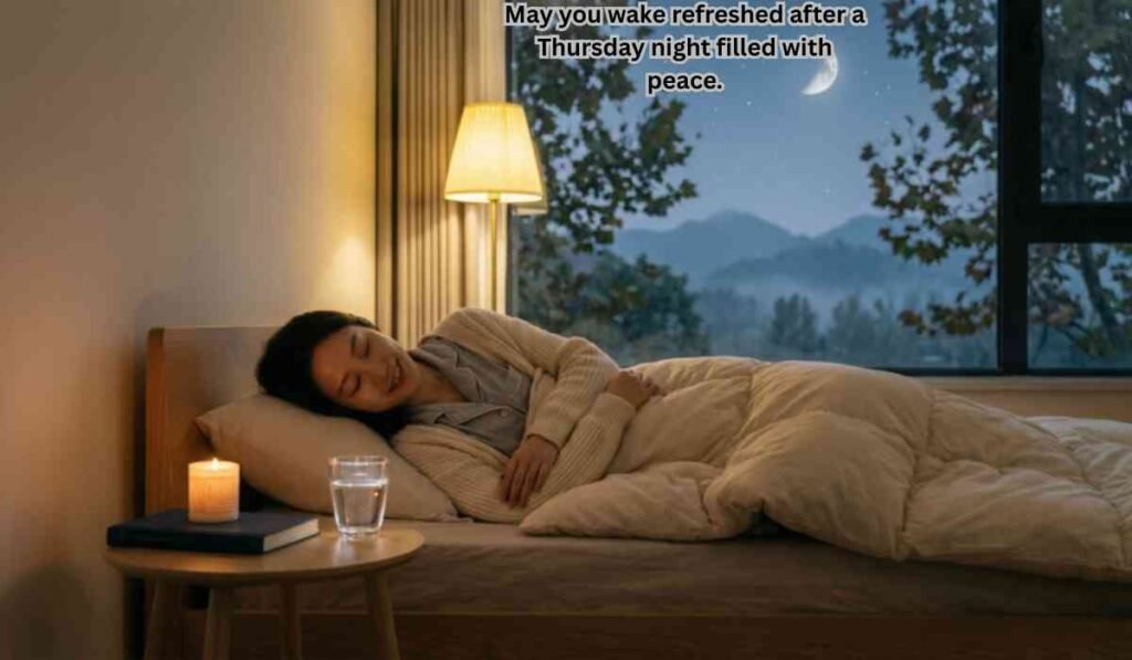 Beautiful Good Night Thursday Blessings