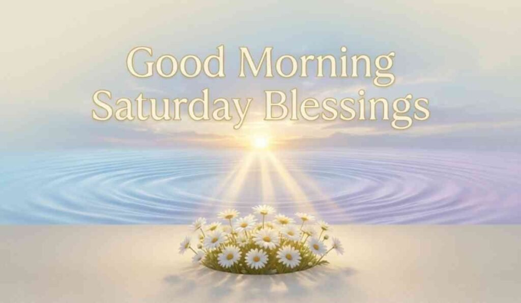 Good Morning Saturday Blessings Quotes