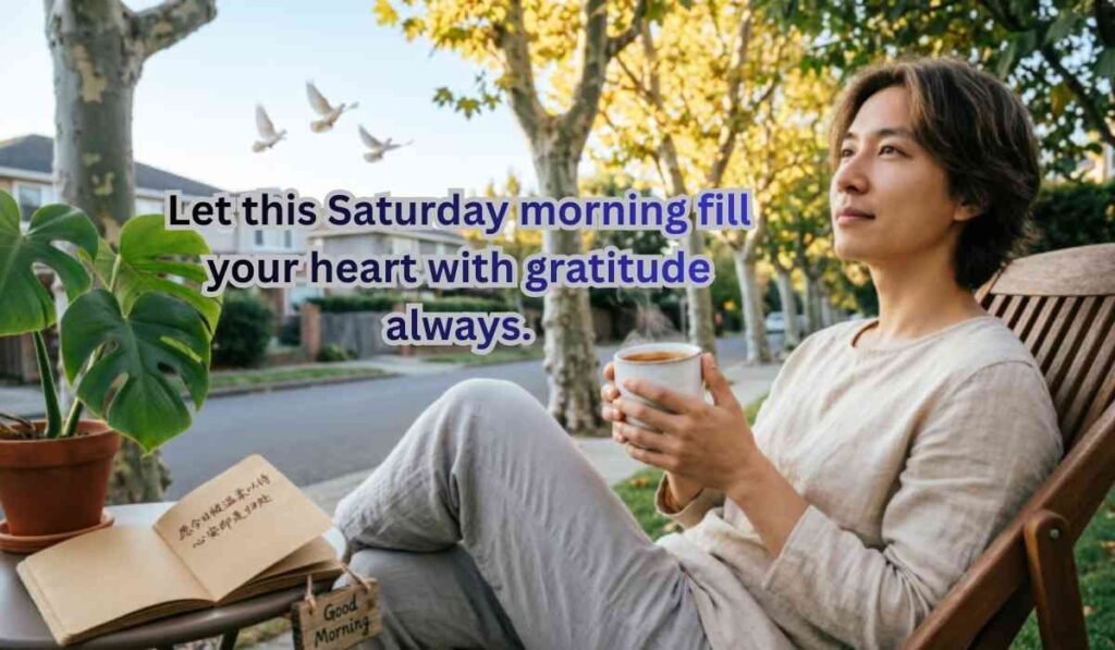 Good Morning Saturday Blessings to Begin with Peace