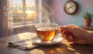 Good Morning Thursday Blessings