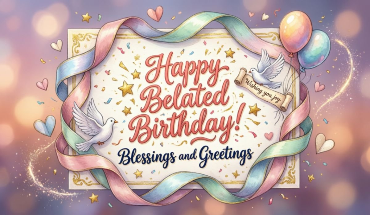 Belated Birthday Wishes