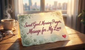 Sweet Good Morning Prayer