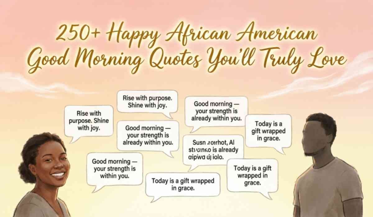 Happy African American Good Morning Quotes