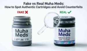 Fake vs Real Muha Meds