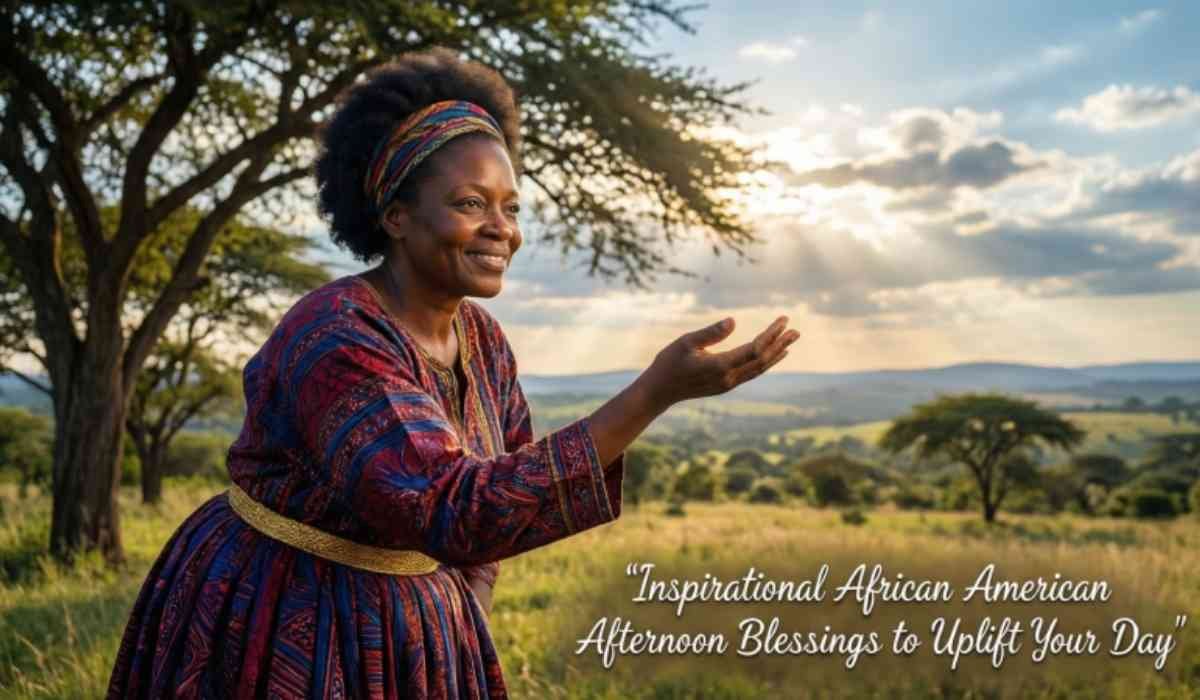 African American Afternoon Blessings