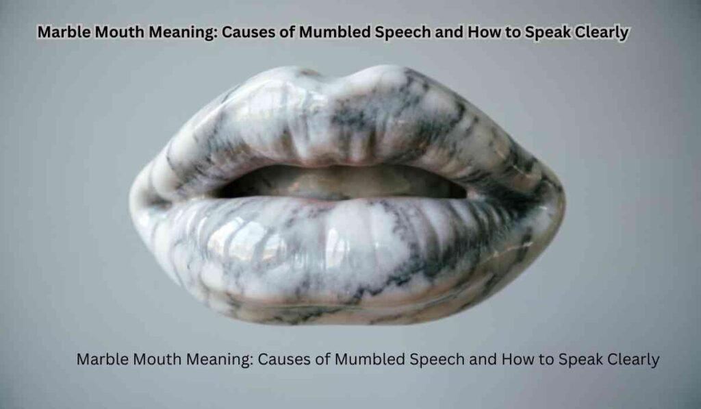 Marble Mouth Meaning: Causes of Mumbled Speech and How to Speak Clearly