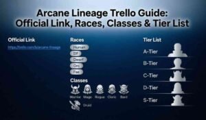 Arcane Lineage Official Trello Link