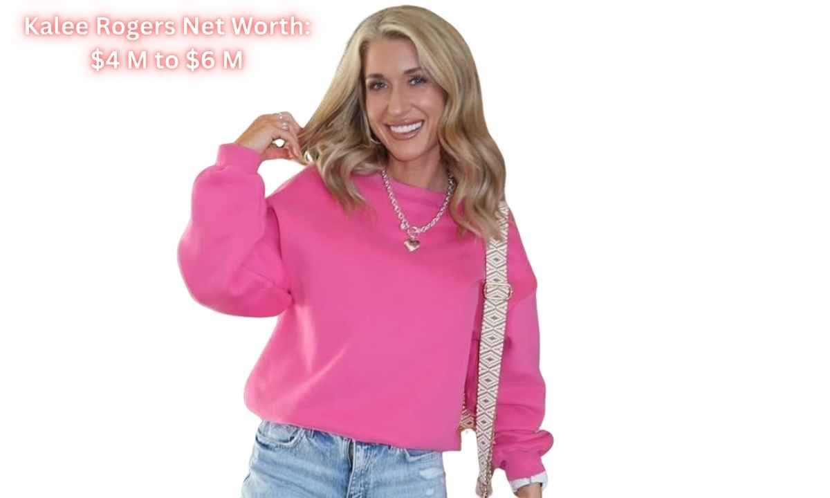 Kalee Rogers Net Worth: It is written in the image that Kalee Rogers's net worth is $4 Million to $6 Million